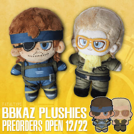 Fan Plushies MGS Fan Plushies