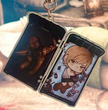 Silent Hill 3 Wood Charm Silent Hill 3 Wood Charm