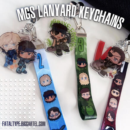 MGS Lanyard Keychains