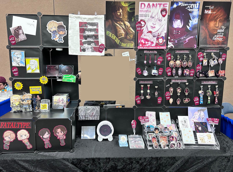 7 foot booth